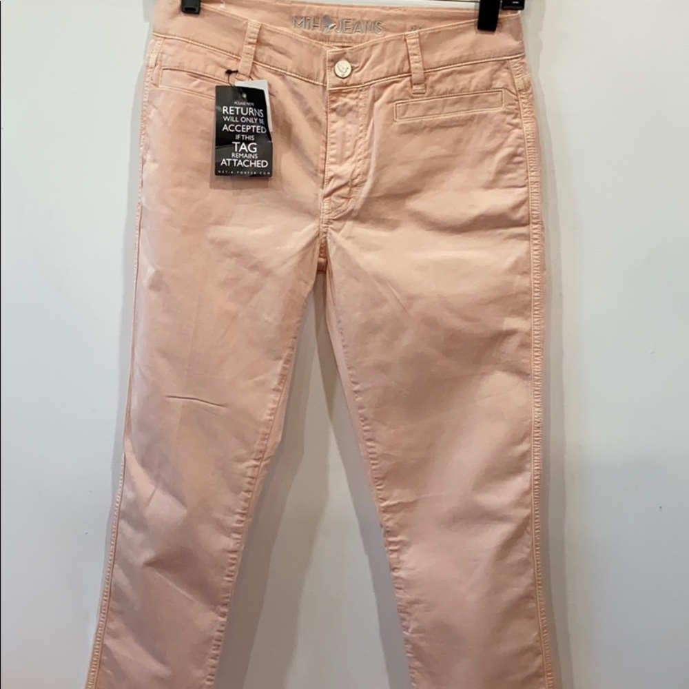 MiH Jeans light pink khakis